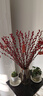 【银柳送挂饰】年宵花⭐真花鲜枝红色客厅室内干花盆栽摆件水培 【30枝】招财银柳-送新春挂件 60cm 实拍图