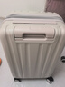 汉客扩容行李箱男京东联名款拉杆箱女象牙白20英寸大容量登机旅行箱 实拍图