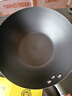 炊大皇铁锅家用无涂层不锈炒锅燃气灶专用炒锅炒菜锅平底锅极铁锅28cm 实拍图