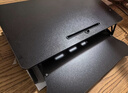 全品屋升降电脑桌升降工作台电脑升降支架台站立式升降办公书桌 气动无级升降-黑桌双层80x40cm 【宽敞品质桌面】 实拍图