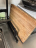 双枪乌金檀菜板 百年龄整木砧案板家用切菜食品抗菌防霉实木40*27*2.5 实拍图