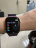 Apple/苹果 Watch Series 10 智能手表蜂窝款46毫米玫瑰金色铝金属表壳梅子色回环运动表带MWYP3CH/B 实拍图