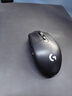 罗技（G）304 LIGHTSPEED无线鼠标 游戏鼠标 轻质便携 鼠标宏 绝地求生FPS英雄联盟吃鸡 生日礼物 黑色 实拍图