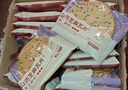 比比赞（BIBIZAN）山药芝麻瓦片黑芝麻味1000g整箱2斤薄脆饼干煎饼休闲零食品 实拍图