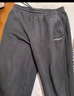 鸿星尔克运动裤男新款休闲裤户外长裤束脚针织梭织卫裤男士裤子通勤九分裤 【加绒】-正黑-1026 XL （170-175cm/130-140斤） 实拍图