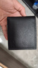 七匹狼钱包男士真皮横短款多卡位卡包新年礼物生日礼送男友头层牛皮钱夹 黑色横款【推荐】 实拍图