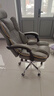 奥伦福特 电脑椅办公椅子电竞椅家用人体工学椅老板椅主播靠背椅皮革转椅 工学椅-灰+乳胶【升级猫抓皮】 实拍图