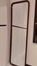 家逸实木全身镜落地穿衣镜卧室立体镜贴墙壁挂试衣镜入户高清化妆镜子 实拍图