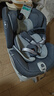 宝贝第一（Babyfirst） 汽车儿童安全座椅灵犀 ISOFIX接口 0-4-7岁正反向安装 北极灰红点款 实拍图
