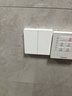 小米智能开关（双开）接入米家 单火零火兼容 超长寿命 开关面板 实拍图