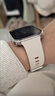 华为HUAWEI WATCH FIT 4 悦动白氟橡胶表带 华为运动智能手表超轻薄大屏潮流运动蓝牙通话睡眠监测fit4 实拍图