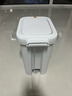 佳帮手卧室脚踏垃圾桶7.3L家用脚踩+手按双开盖厨房卫生间厕所客厅带盖 实拍图