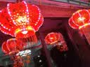 琉弦笙 灯笼大门挂的2026 新年装饰春节马年七彩水晶led走马旋转灯笼 福球55cm直径【一对】 实拍图