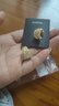 阿吉豆耳饰女精致百搭耳钉金色半圆耳钉时尚高级感耳饰职场百搭七夕 实拍图