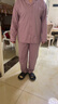 浪莎睡衣女士纯棉春秋季长袖长裤可外穿两件套家居服冬款大码套装 实拍图