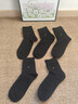 皮尔卡丹袜子男士秋冬季100%纯棉抗菌防臭厚款休闲运动耐磨全棉商务中筒袜 实拍图