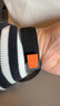 MSSM适用苹果手表表带iwatch S11尼龙野径回环式表带apple watch Ultra3/2/S10/9/Se3运动表带 黑配灰 实拍图