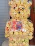 280g小熊桶装爆米花球形奶油焦糖水果味休闲零食品小吃电影院批发 280g小熊瓶奶油味*1瓶 实拍图