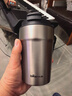 小熊（Bear）保温杯 咖啡杯316L不锈钢 双饮男女生高级水杯银色350ml伴手礼物 实拍图