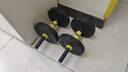 华亚（HUAYA） 哑铃男士杠铃套装可调节环保包胶手铃亚玲家用运动锻炼健身器材 一副两只总重20kg两用款【热销大众选择】 实拍图