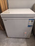 奥克斯（AUX）小冰柜家用小型冷藏柜冷冻柜两用冰柜小型租房家用小冰箱小型冷柜 铜管/128升级/可囤60斤肉/减霜80% 29L 实拍图