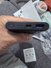 华为【3C认证】原装多协议超级快充移动电源10000mAh（Max 22.5W SE）13重安全防护 可上飞机 黑色 实拍图