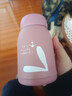 【京东物流送货上门】萌萌兔卡通水杯女牛奶玻璃杯创意便携杯子 粉色萌萌兔 330ml 1只 实拍图