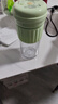 九阳（Joyoung）【女神节礼物】榨汁杯 家用小型便携榨汁机 水果果蔬果汁机 辅食机搅拌杯多功能自动清洗LJ325绿  实拍图