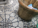 川柏香实木泡脚桶木桶洗脚盆木桶家用足浴桶泡脚木质香柏木碳化木制脚盆 26cm 【碳化无盖】+艾30 实拍图