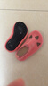 秋冬薄款地板鞋儿童居家熊爪袜套男女防滑卡通软底一脚蹬家居拖鞋 粉色爪 160适合脚长15.4-16.3cm 实拍图