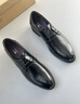 七匹狼男鞋夏季透气高端男士皮鞋男款头层真牛皮鞋男款正装鞋内增高婚鞋 黑色 四季款 42 码 实拍图
