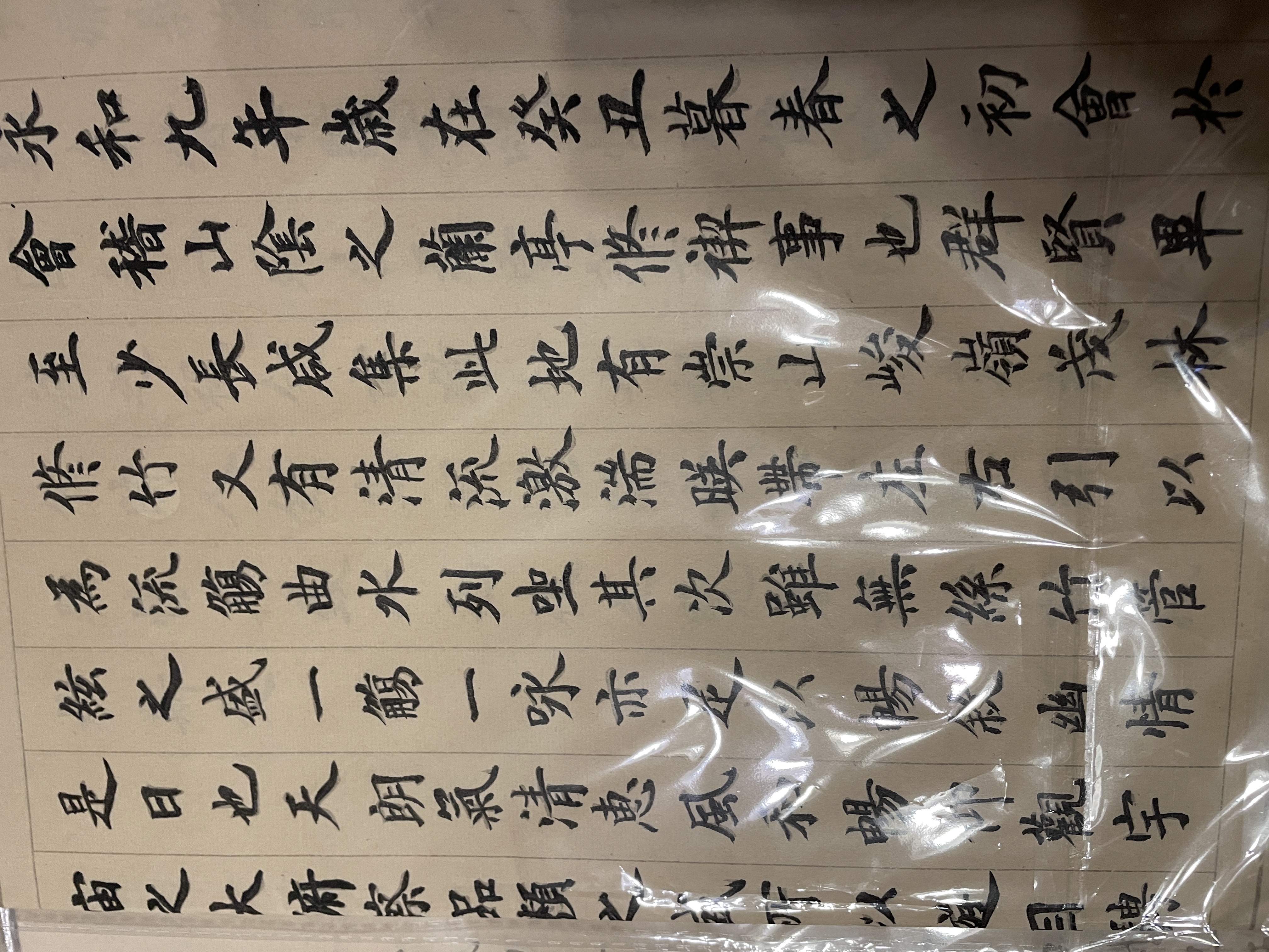 荣宝斋 毛笔字帖软笔钢笔式书法入门小楷临摹字帖书画纸 半生熟宣心经抄经手抄本描红练习 热门字帖套装 实拍图