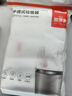 京东京造 背心式垃圾袋45*60cm*100只 8μ0.8丝 手提厨房家用加厚袋中号 实拍图
