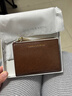 CHARLES&KEITH质感纯色包包女包多卡位短款钱包女士生日女神节礼物CK6-10680907 Chocolate巧克力色 XXS 实拍图