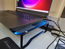 匠无同笔记本支架烧烤架游戏本电脑支架散热悬空站立式桌面增高架子镂空网面适用18英寸电竞办公本金属黑 实拍图