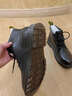 百丽（Belle）潮搭马丁靴男冬季商场同款真皮英伦风休闲靴92267DD0 黑色(6孔) 39 (245mm) 实拍图