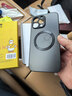 奶小鸭 【AG磨砂】适用苹果14promax手机壳 iphone14promax保护套magsafe磁吸充电全包防摔男女款 石墨黑 实拍图