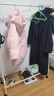 顺优晾衣架落地衣帽架卧室凉衣架阳台挂衣服架子室内可移动简易杆衣架 100cm-单层网篮-特粗管 实拍图