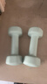 Keep哑铃彩色浸塑环保男女1-10kg家用健身器材全身塑形薄荷绿1.5kg*2 实拍图