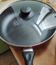 苏泊尔SUPOR 平底锅 炫彩不粘煎锅牛排锅28cm燃气灶明火专用EJ28M4 实拍图