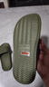 京东京造【糖果拖】拖鞋居家男士防滑轻便情侣防臭浴室拖凉拖墨绿42-43 实拍图