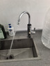 奥克斯（AUX）电热水龙头热水器加热水龙头快速热水变频恒温厨房下进水 【大屏数显】电镀银+漏保插头+万向喷头 实拍图