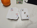 望京扑克麻将牌PVC麻将纸牌塑料防水144张宿舍迷你旅行便携无声麻将套装 实拍图