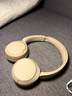 索尼（SONY）WH-CH520 舒适高效无线头戴式蓝牙耳机 舒适佩戴 音乐耳机 米色 3.8女神节 礼物 实拍图