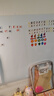 齐富60*90cm白板贴墙磁性家用可移除不伤墙自粘涂鸦墙面磁吸画板儿童小黑板贴墙画画教学可擦软白板 实拍图
