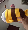 网红小鲨bee搞怪创意毛绒公仔抱枕生日情人节礼物鲨鱼蜜蜂玩偶 鲨鱼&Bee 23厘米 实拍图