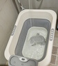 英氏（YEEHOO）儿童洗澡桶宝宝泡澡桶婴儿可坐浴桶浴盆游泳池0-12岁 实拍图
