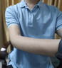 佐丹奴（Giordano）Polo衫男士蜂巢网眼珠地布男翻领上衣polo衫男短袖01011425 实拍图