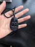 普陀山黑曜石吊坠本命吊坠本命符项链节日礼物男 实拍图