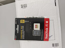 闪迪（SanDisk）128GB TF(MicroSD)内存卡 4K极速金卡A2 V30 U3行车记录仪 运动相机无人机 监控存储卡 读190MB/s 实拍图